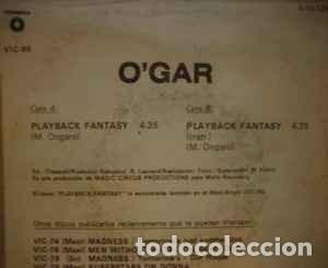 Discos de vinilo: OGar &lrm;&ndash; Playback Fantasy - Foto 2
