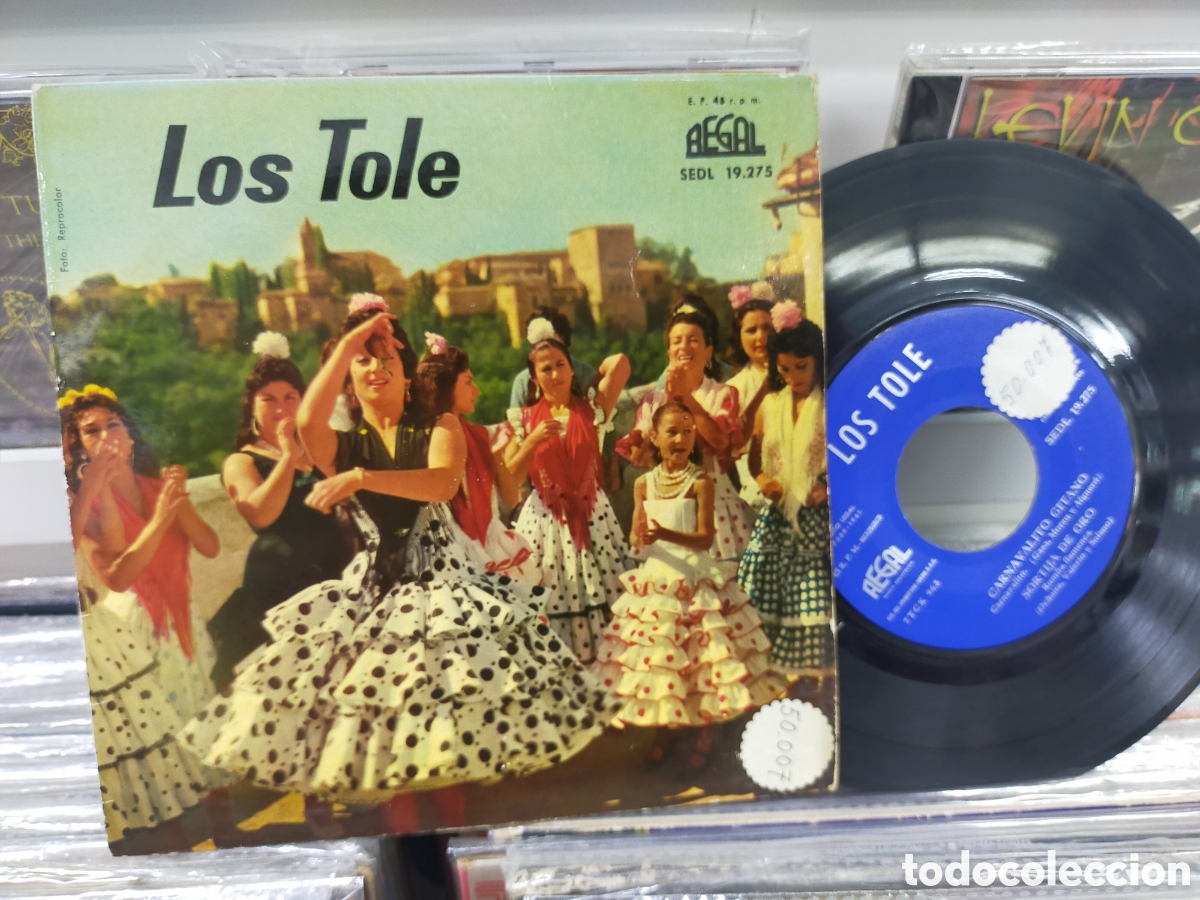 Discos de vinilo: Los tole ep carnavalito gitano + 3 1961 - Foto 1