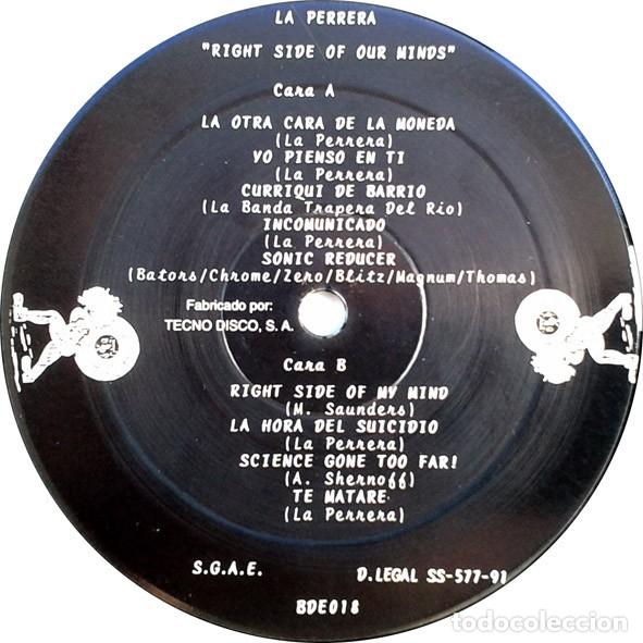 Discos de vinilo: La Perrera &ndash; Right Side Of Our Minds - Foto 3