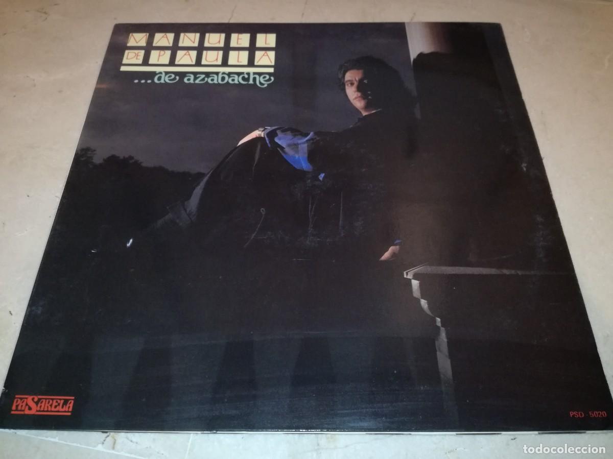 Discos de vinilo: MANUEL DE PAULA-DE AZABACHE-GATEFOLD-ORIGINAL 1986 - Foto 1