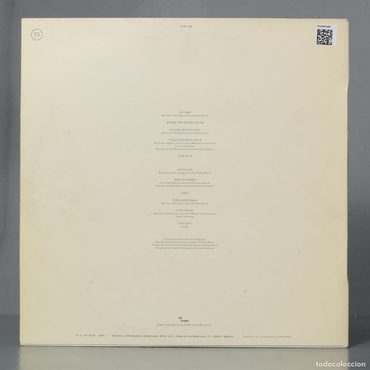Discos de vinilo: LP. Midge Ure &ndash; The Gift - Foto 2