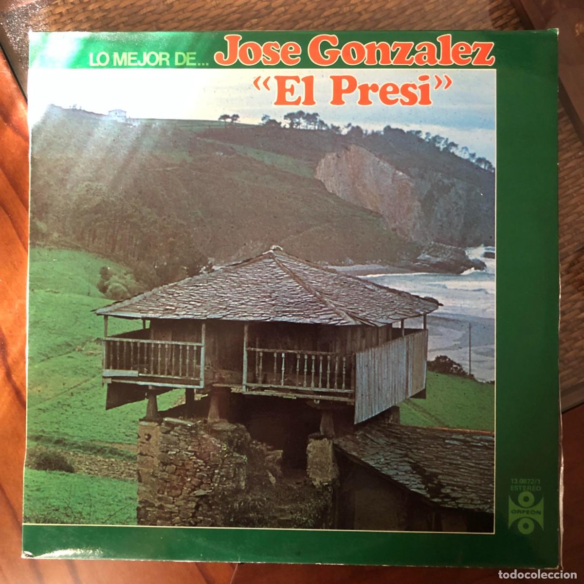 Discos de vinil: Lo mejor de Jose Gonzalez &rdquo;El Presi&rdquo; | Vinilo LP Segunda Mano
