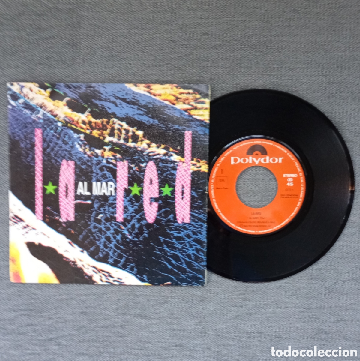 Discos de vinilo: La Red. Al Mar/ Al Mar. Single 7&rdquo;, a&ntilde;o 1991. - Foto 1