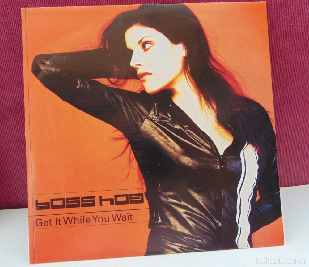 Discos de vinilo: Boss Hog &ndash; Get It While You Wait - SINGLE CITY SLANG 2000 - Foto 3