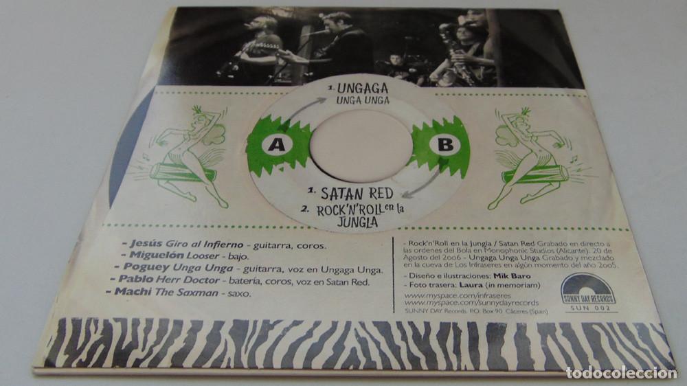 Discos de vinilo: Los Infraseres &ndash; Unga, Unga! - EP 2010 - Foto 3