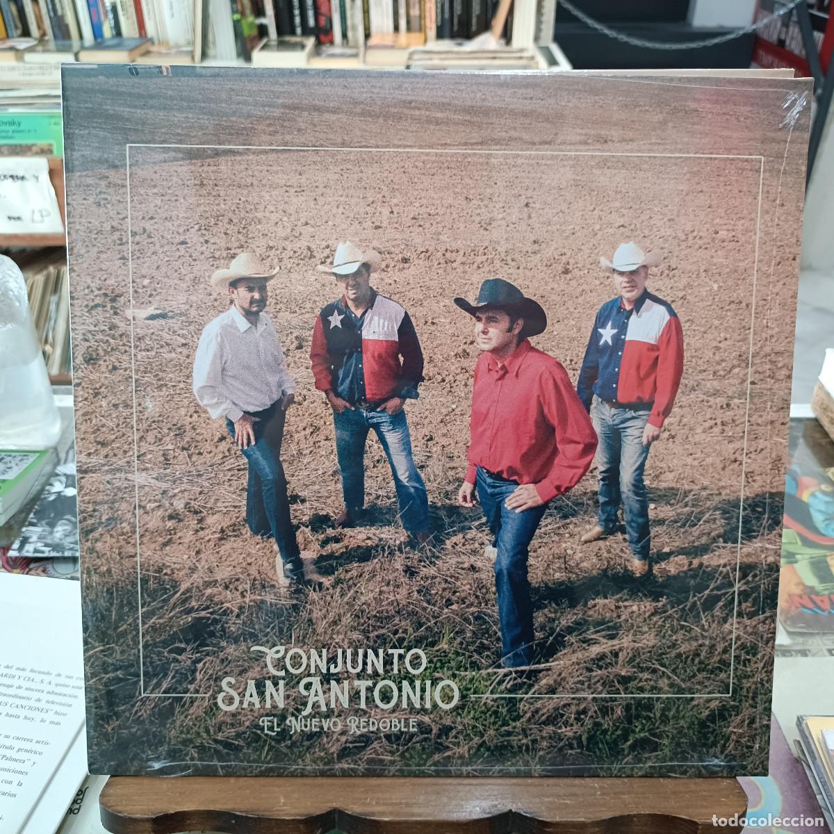 Vinyl records: Conjunto San Antonio - El Nuevo Redoble - LP.