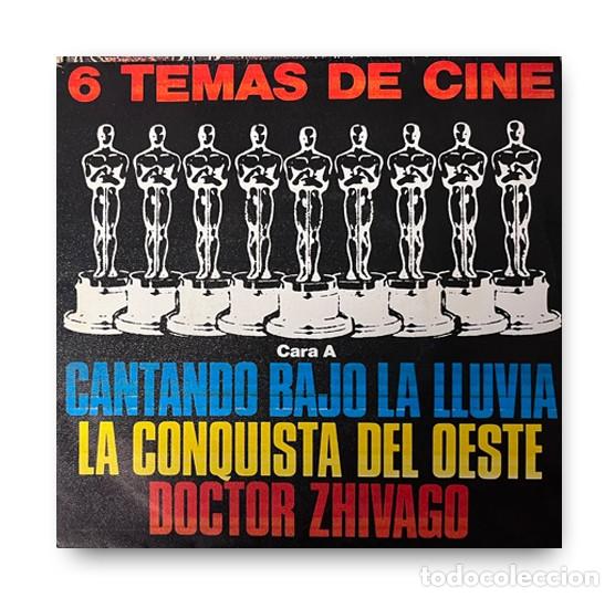 Discos de vinilo: Various &ndash; 6 Temas De Cine Single 7&rdquo; - Foto 1