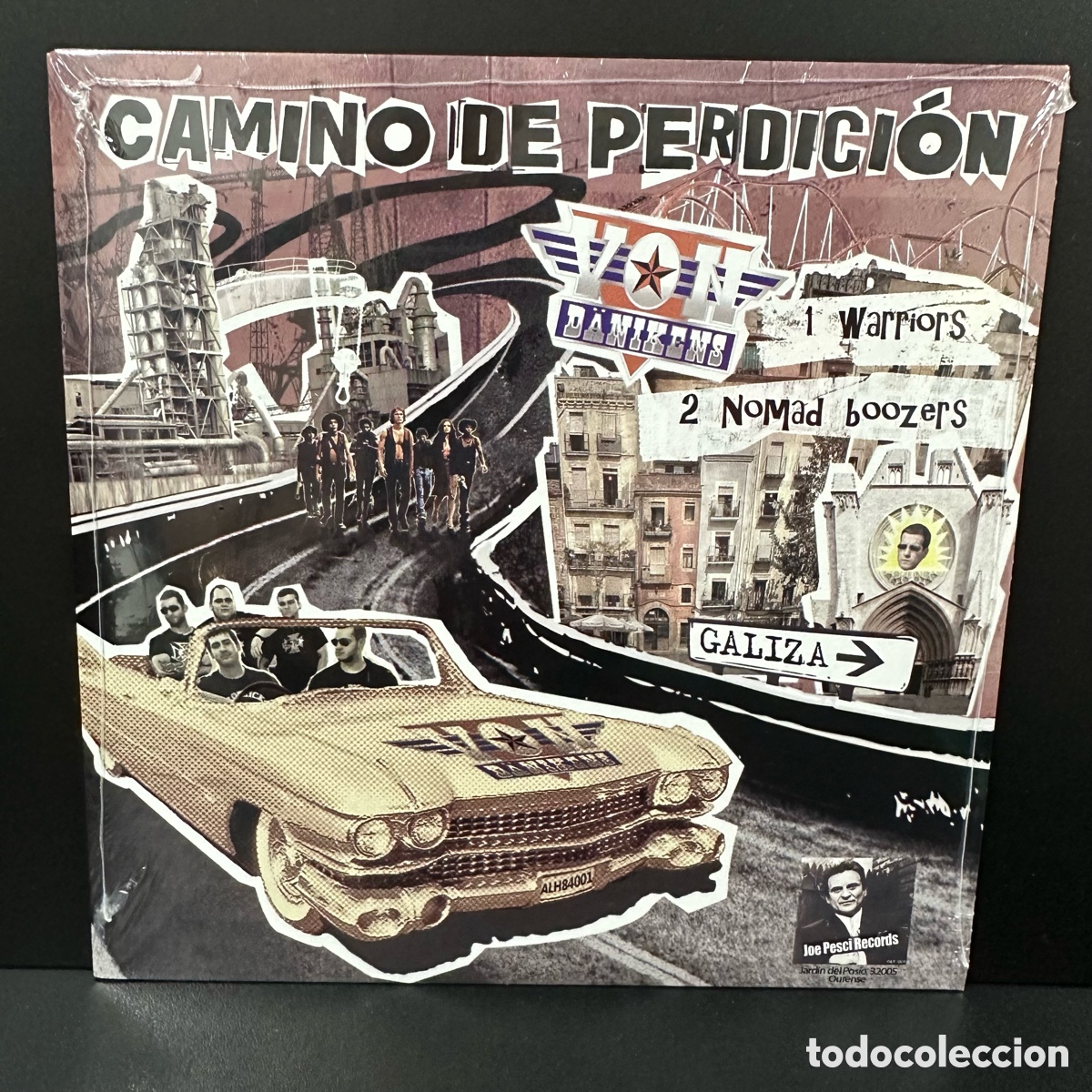 Discos de vinilo: Von D&auml;nikens / Post Mortem - Camino De Perdici&oacute;n (7&rdquo;, EP, Limitada) *Precintado* - Foto 1