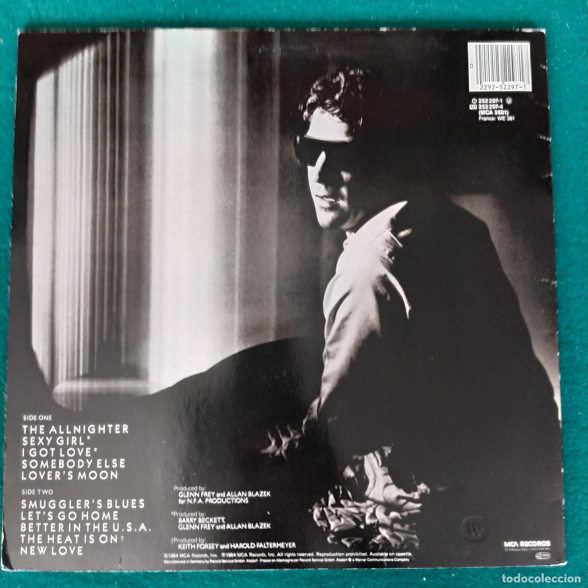 Discos de vinilo: Glenn Frey &ndash; The Allnighter - Foto 2