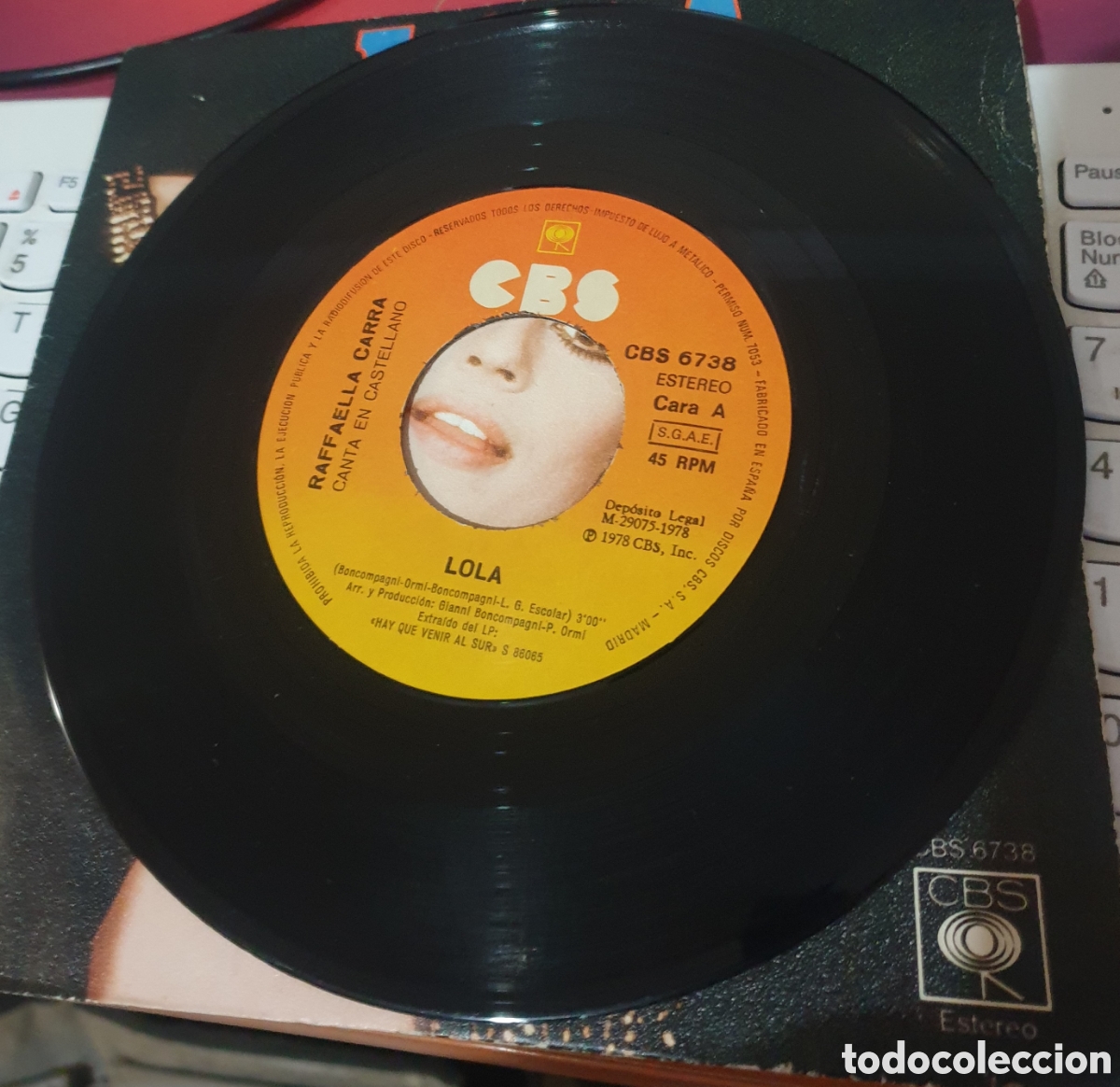 Discos de vinilo: Raffaella Carra - Lola - Foto 2