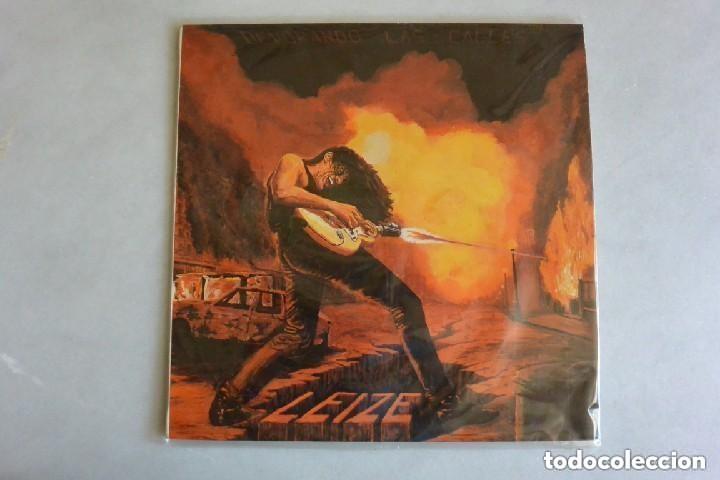 Discos de vinilo: DISCO LP LEIZE , DEVORANDO LAS CALLES, NOLA 1987 - Foto 1