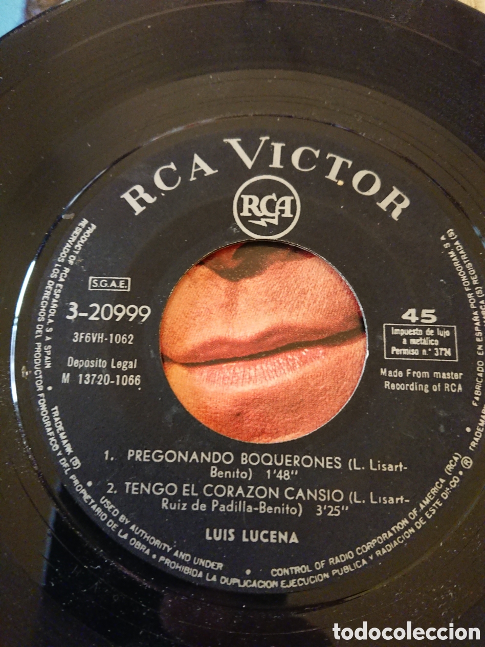 Discos de vinilo: Luis Lucena -Espa&ntilde;olear - Foto 4