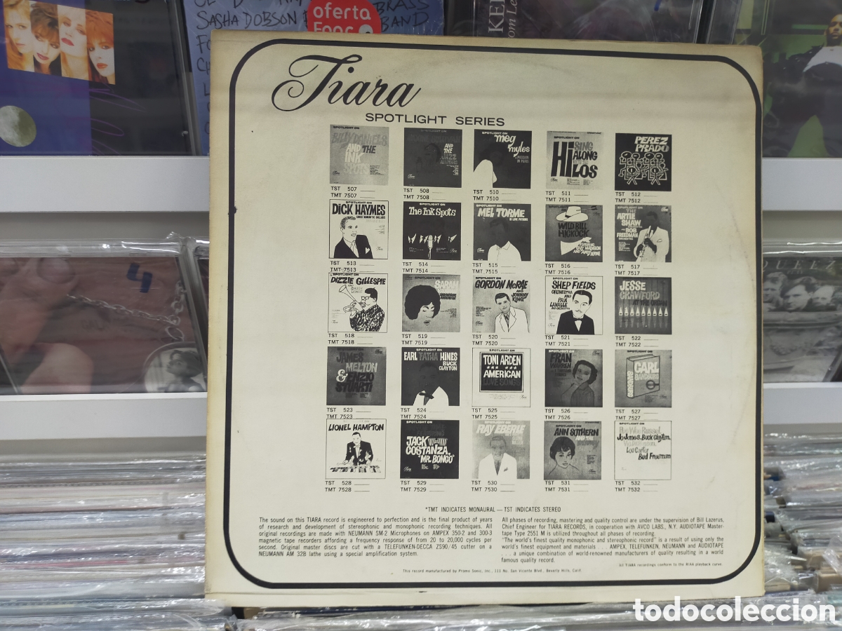 Discos de vinilo: Spotlight on dick stabile lp u.s.a. 1959 - Foto 2