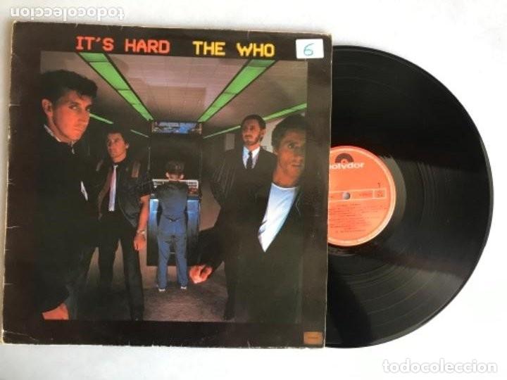 Discos de vinilo: Disco LP The Who It&rsquo;s hard. .Polydor 1982 - Foto 1