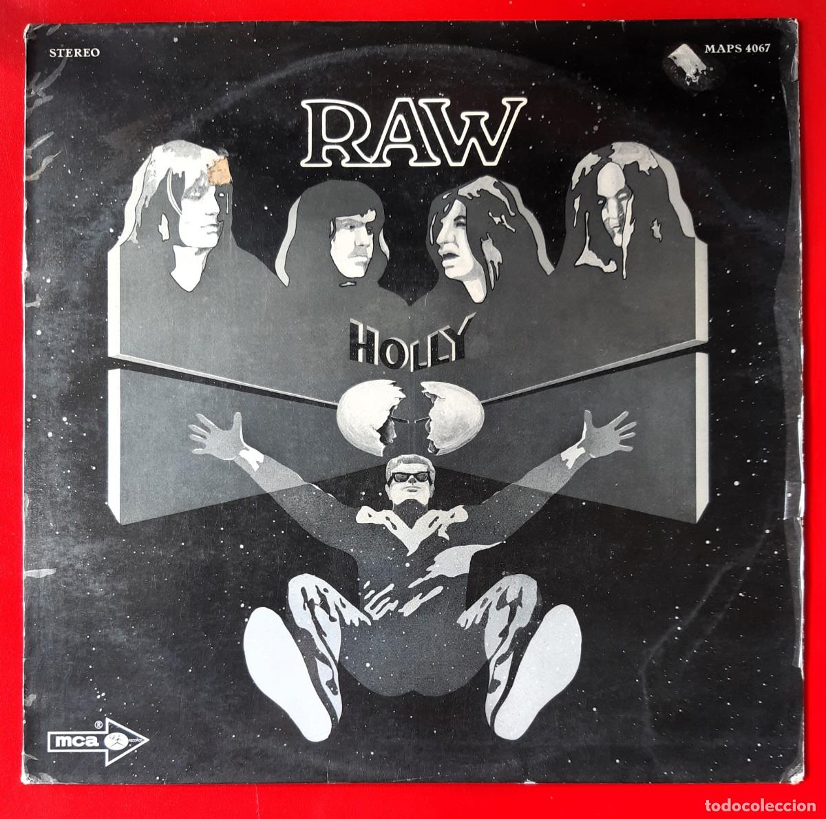 Discos de vinilo: RAW - RAW HOLLY LP (MCA Records, 1971) - Foto 1