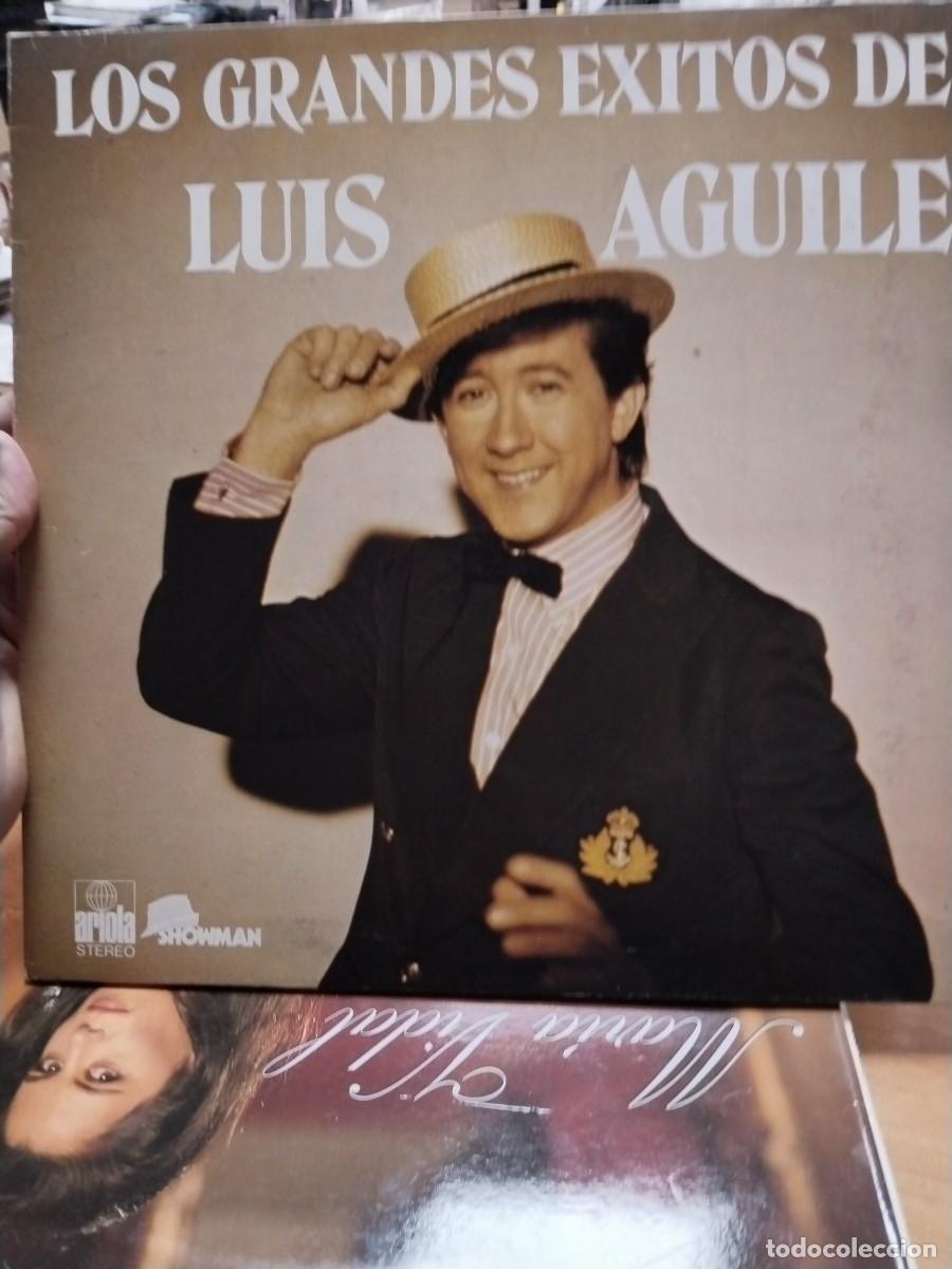 Discos de vinilo: Los grandes &eacute;xitos de luis aguile vinilo - Foto 1