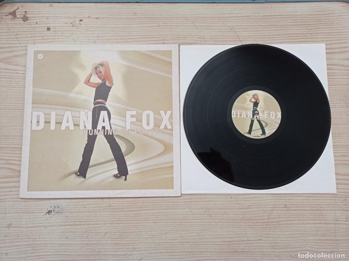 Discos de vinilo: Diana Fox - Running On Empty - Maxi Single - Foto 1