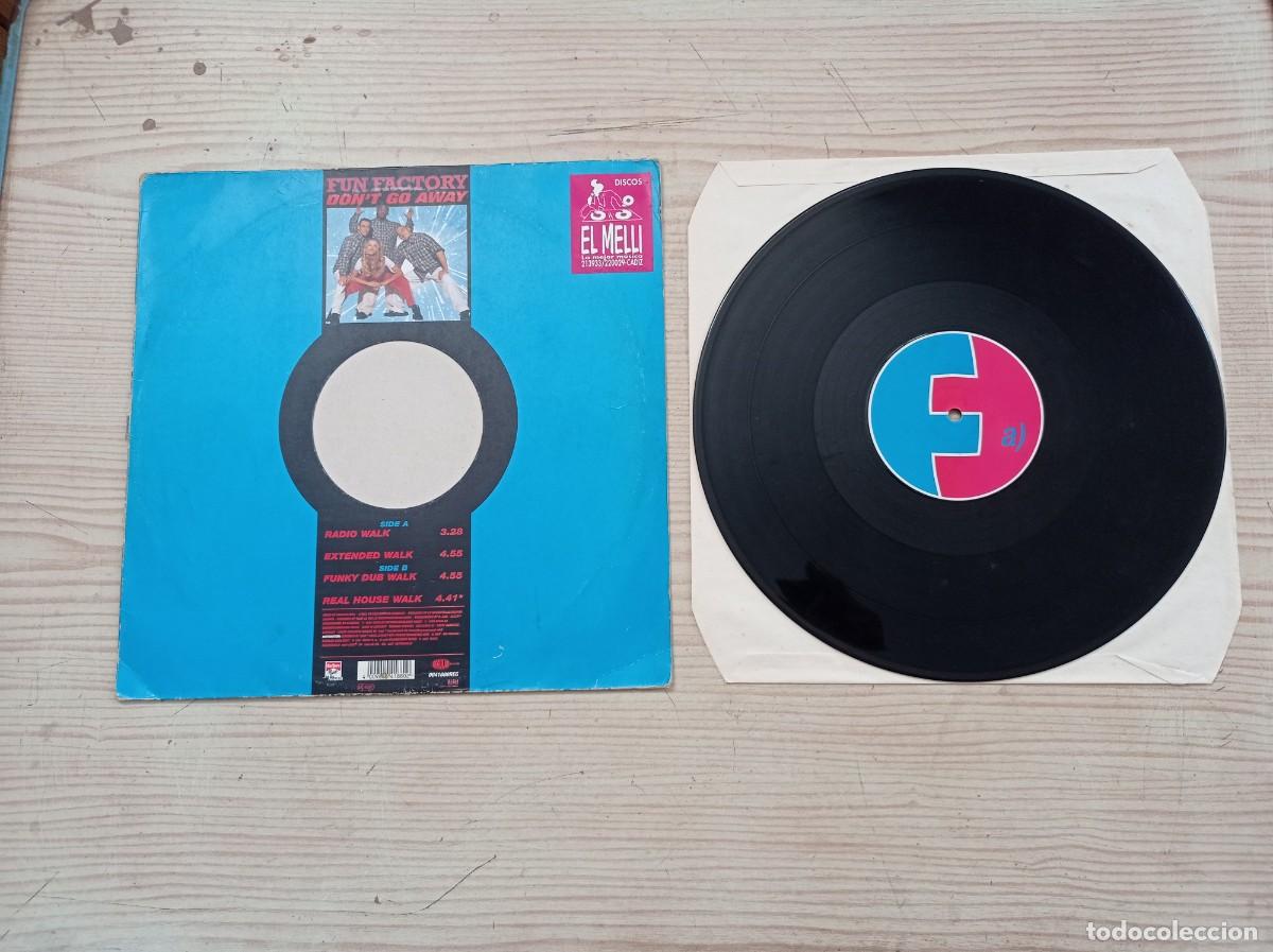 Discos de vinilo: Fun Factory - Dont Go Away - Maxi Single - Foto 1
