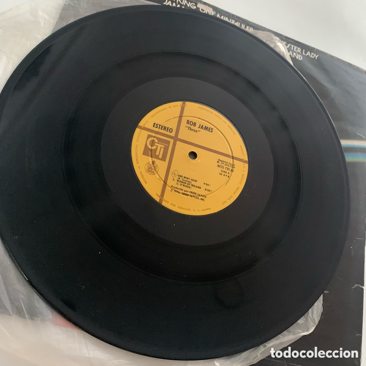 Discos de vinilo: lp Bob James &ndash; Three edicion espa&ntilde;ola de 1977 - Foto 6