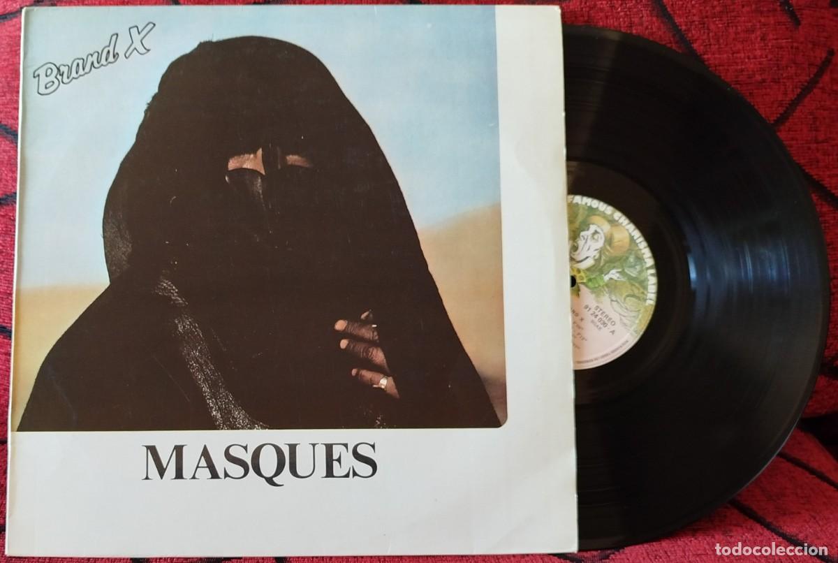 Discos de vinilo: BRAND X ** Masques ** VINILO LP ORIGINAL 1978 - Foto 1