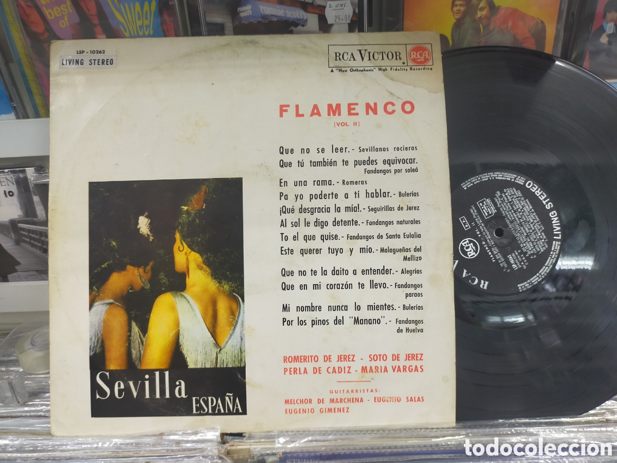 Discos de vinilo: Flamenco vol. II LP 1964 - Foto 1