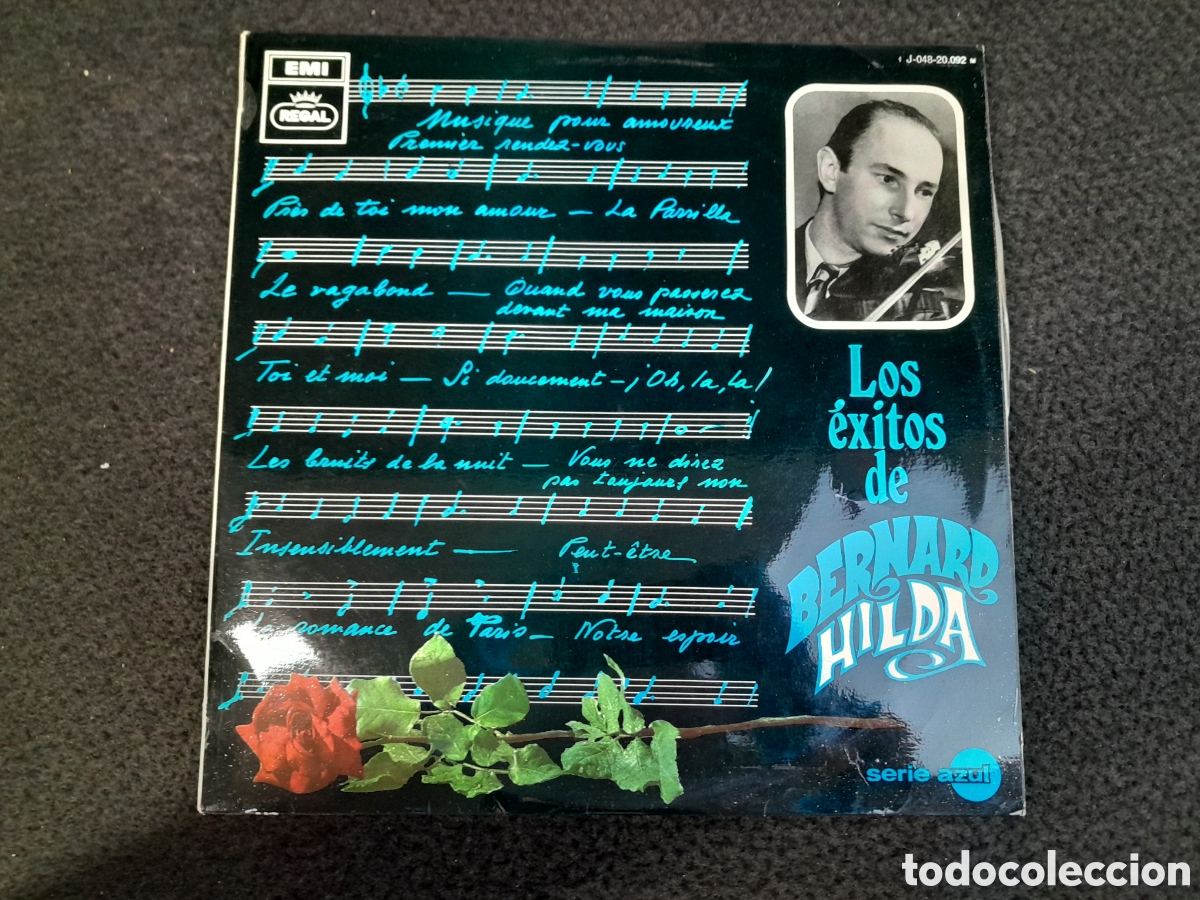 Discos de vinilo: LP-145. LP DISCO DE VINILO. LOS &Eacute;XITOS DE BERNARD HILDA. EMI. - Foto 1