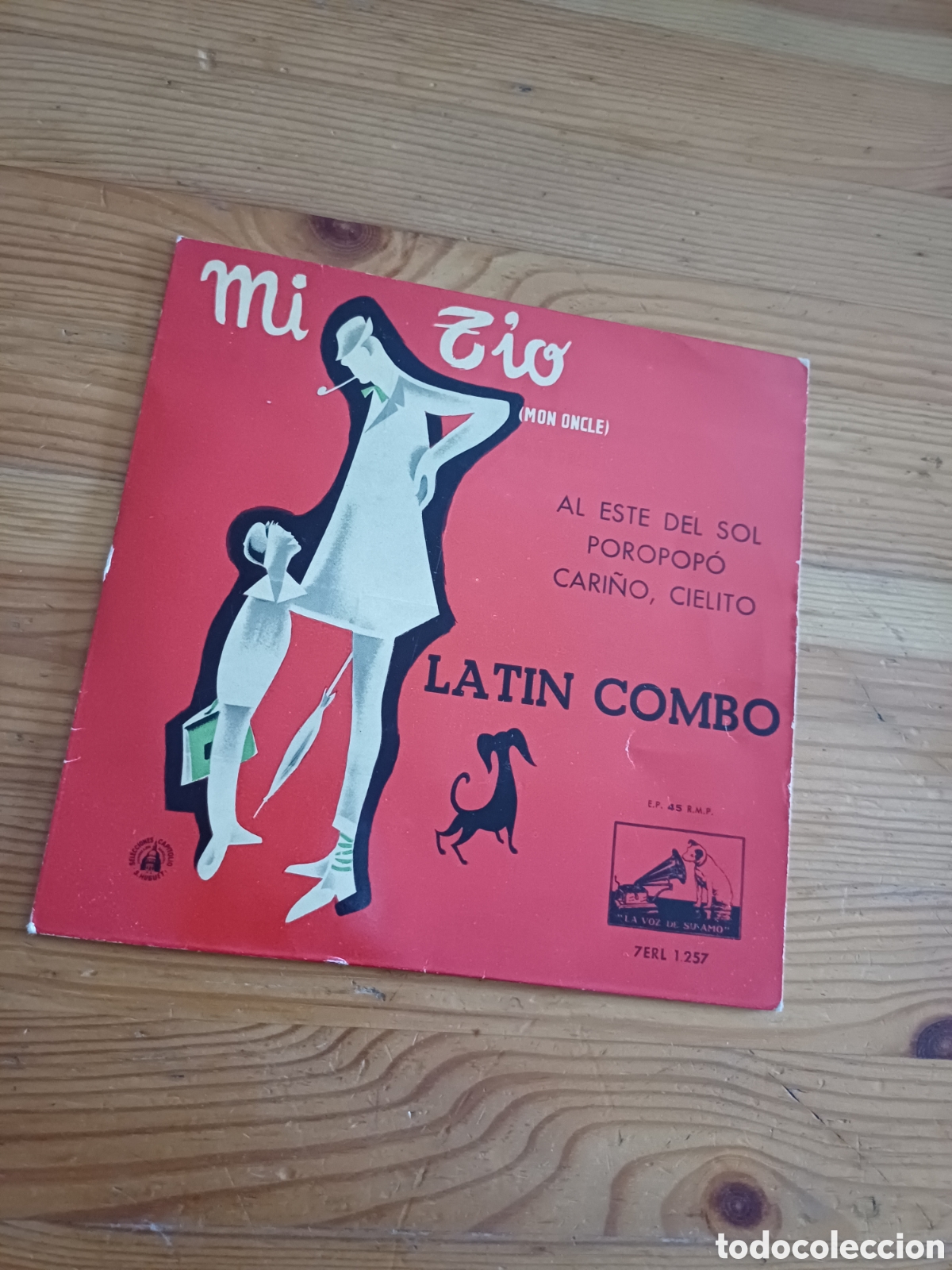 Discos de vinil: Mi tio Mon Oncle Latin Combo Al este del sol Poropop&oacute; Cari&ntilde;o Cielito Vinilo