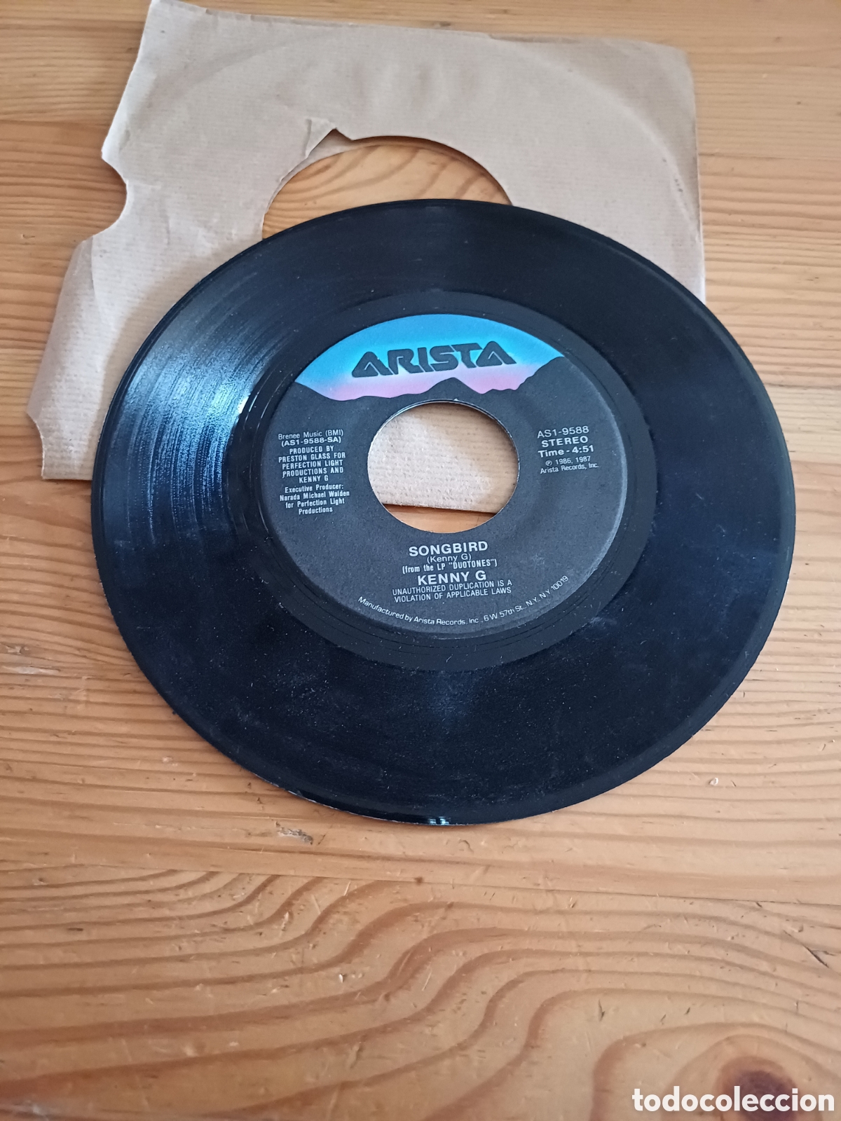 Discos de vinilo: Midnight Motion y Songbird Kenny G - Foto 1