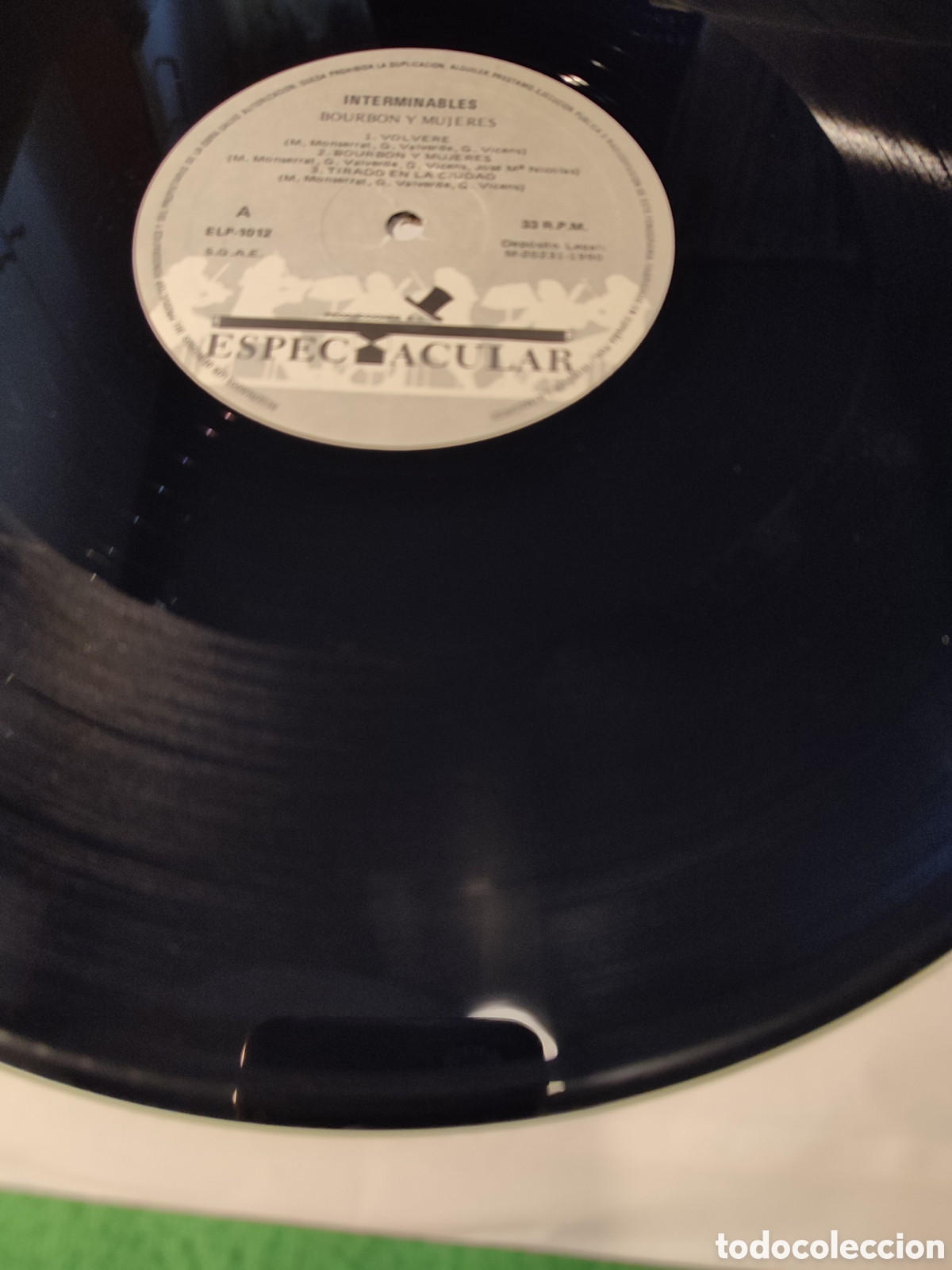 Discos de vinilo: Interminables - Bourbon y mujeres - Foto 3