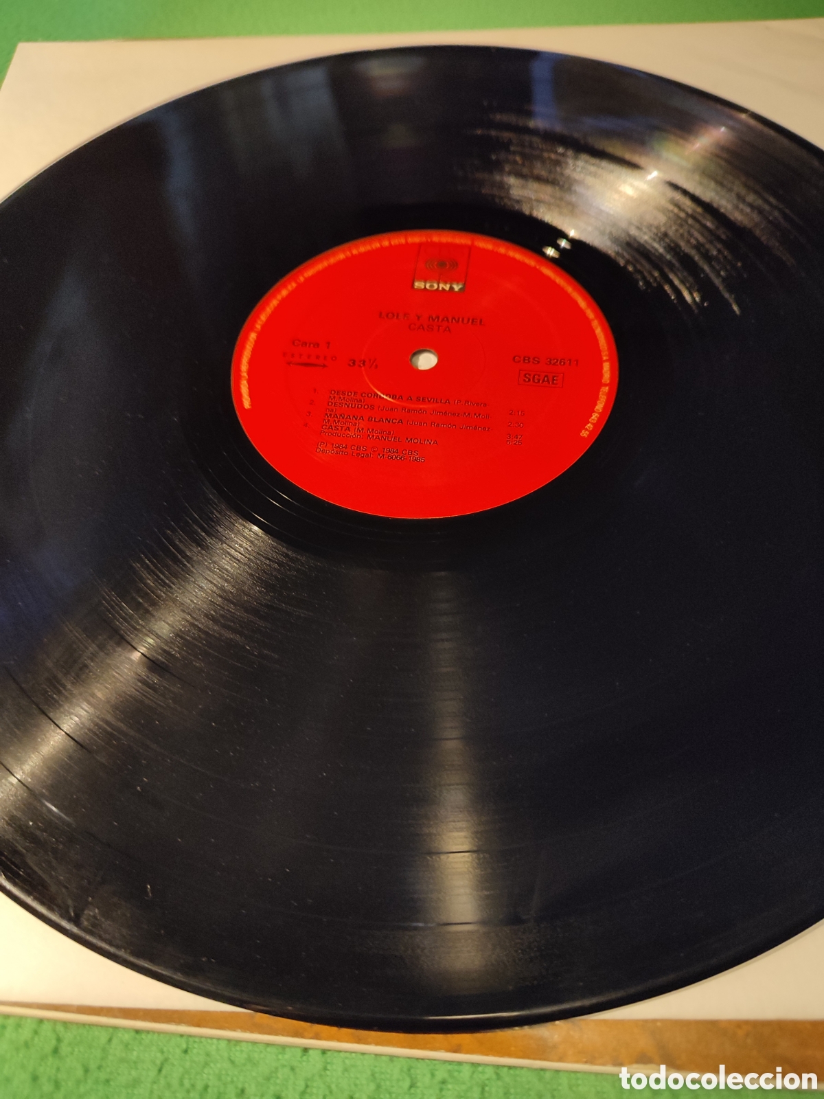 Discos de vinilo: Lole y Manuel - Casta - Foto 3