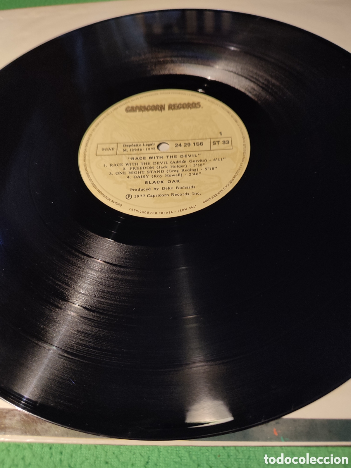 Discos de vinilo: Black Oak - Race with the devil - Foto 3