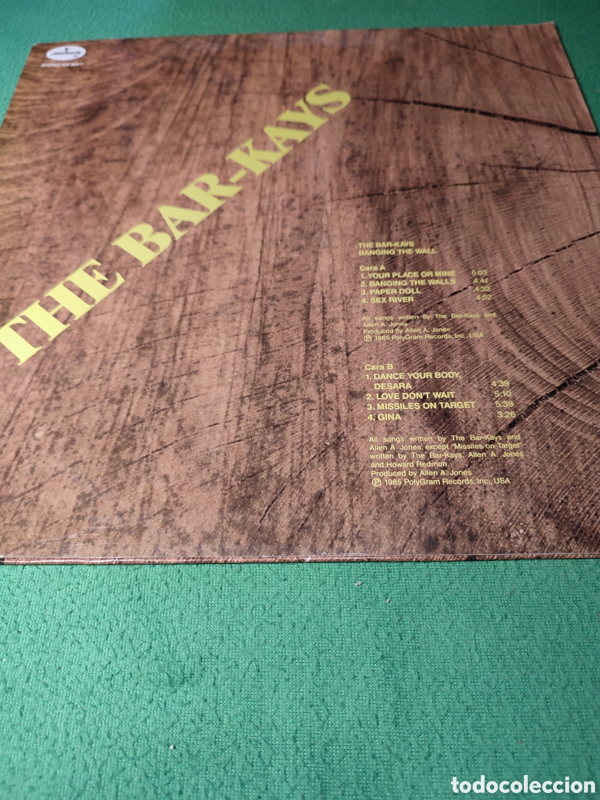 Discos de vinilo: The Bar-Kays - Banging the wall - Foto 2