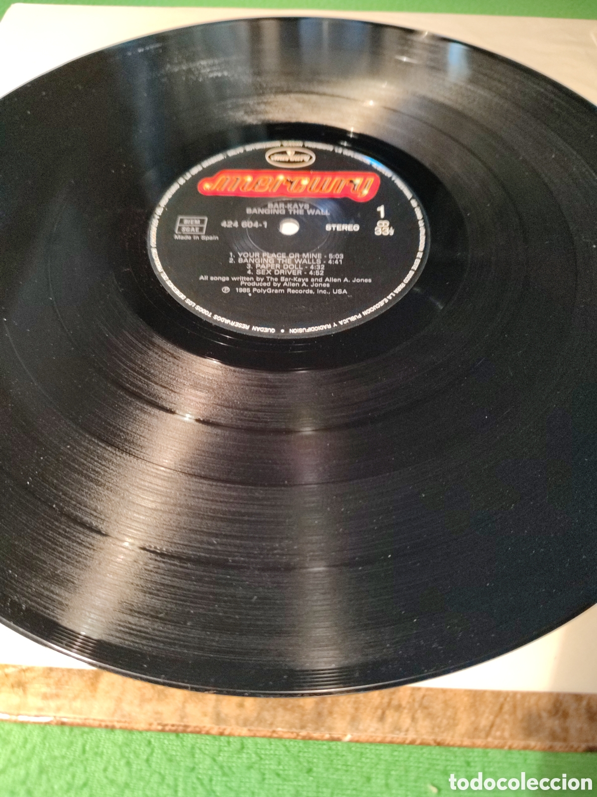 Discos de vinilo: The Bar-Kays - Banging the wall - Foto 3