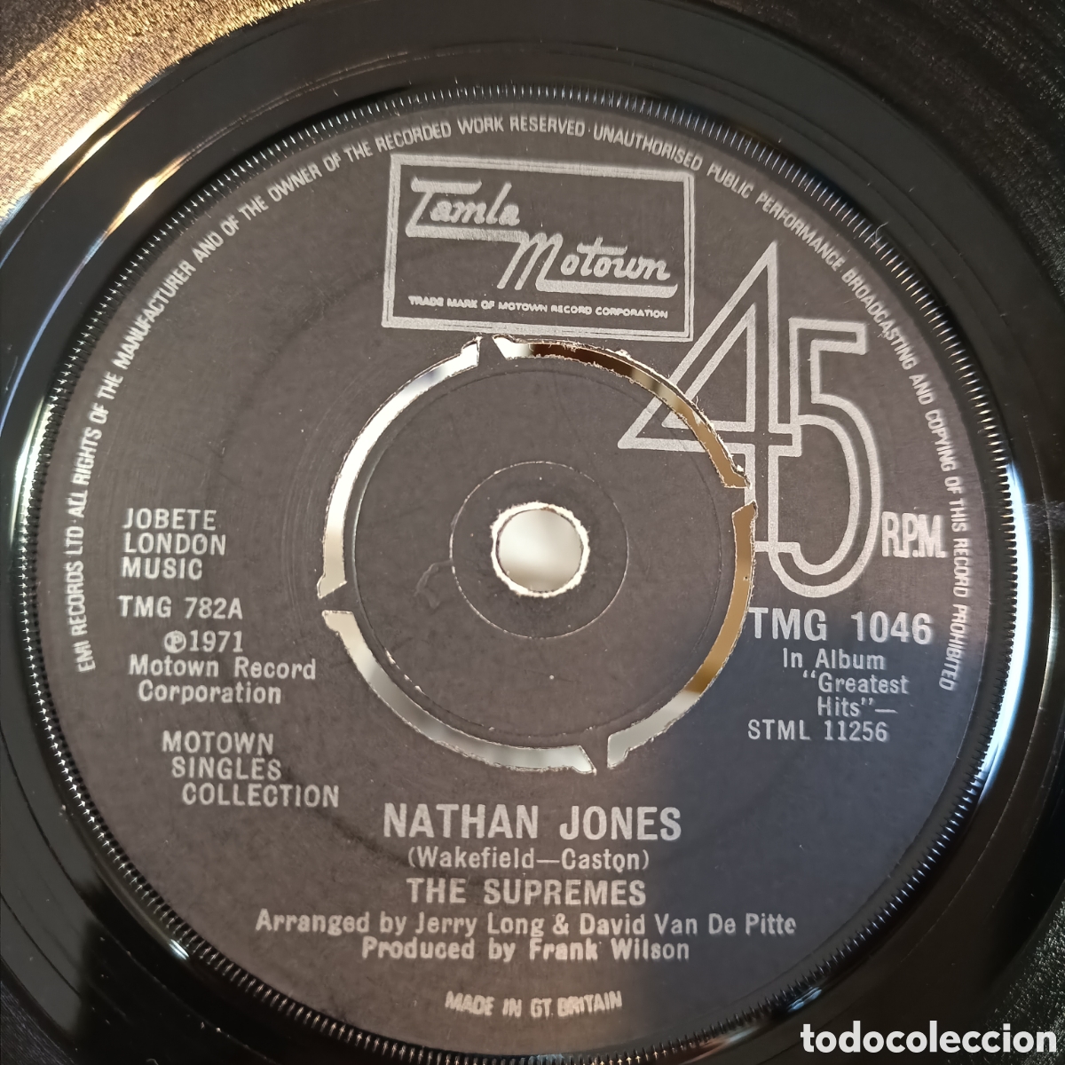 Discos de vinilo: The Supremes &ndash; Nathan Jones - Foto 1