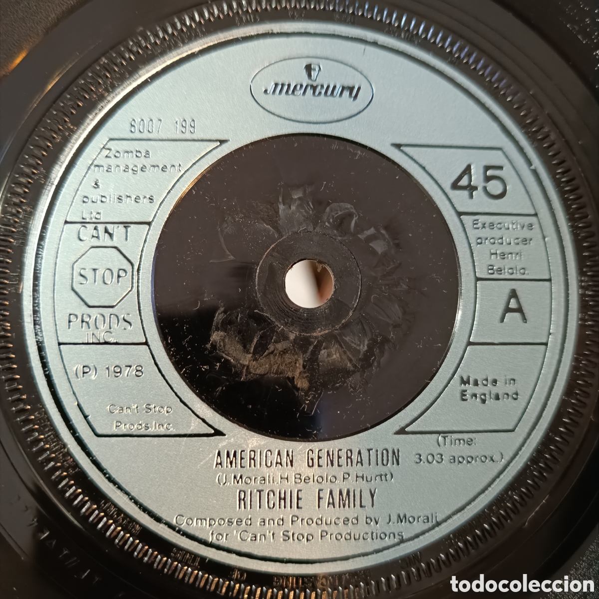 Discos de vinilo: The Ritchie Family &ndash; American Generation - Foto 1
