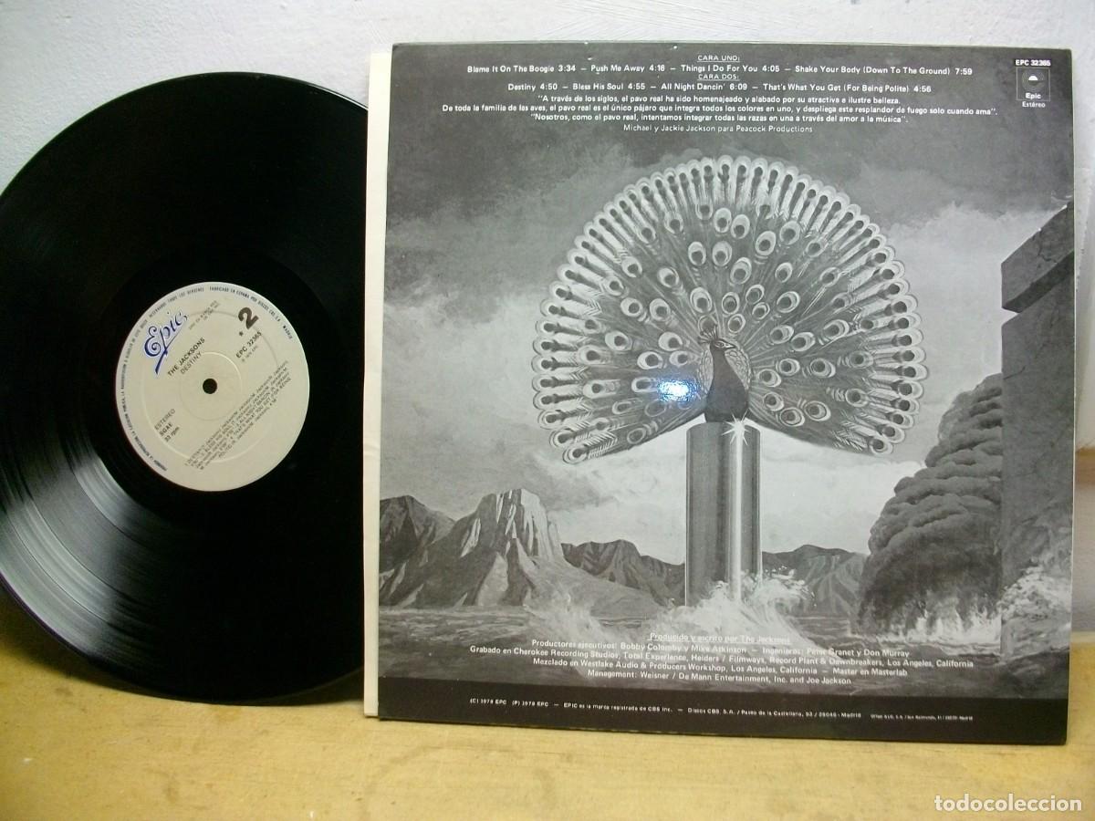 Discos de vinilo: The Jacksons &ndash; Destiny LP - Foto 2