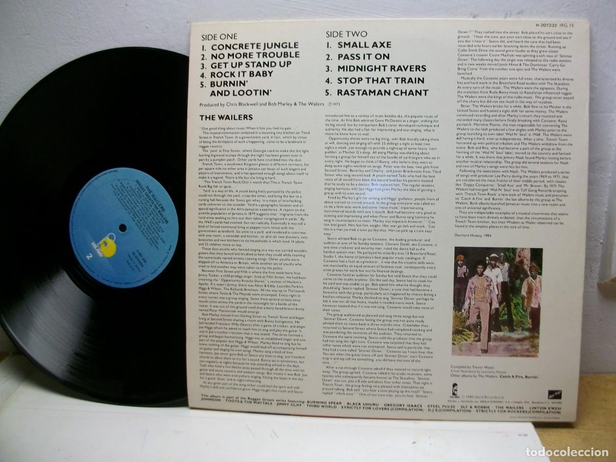 Discos de vinilo: The Wailers &ndash; Reggae Greats LP - Foto 2