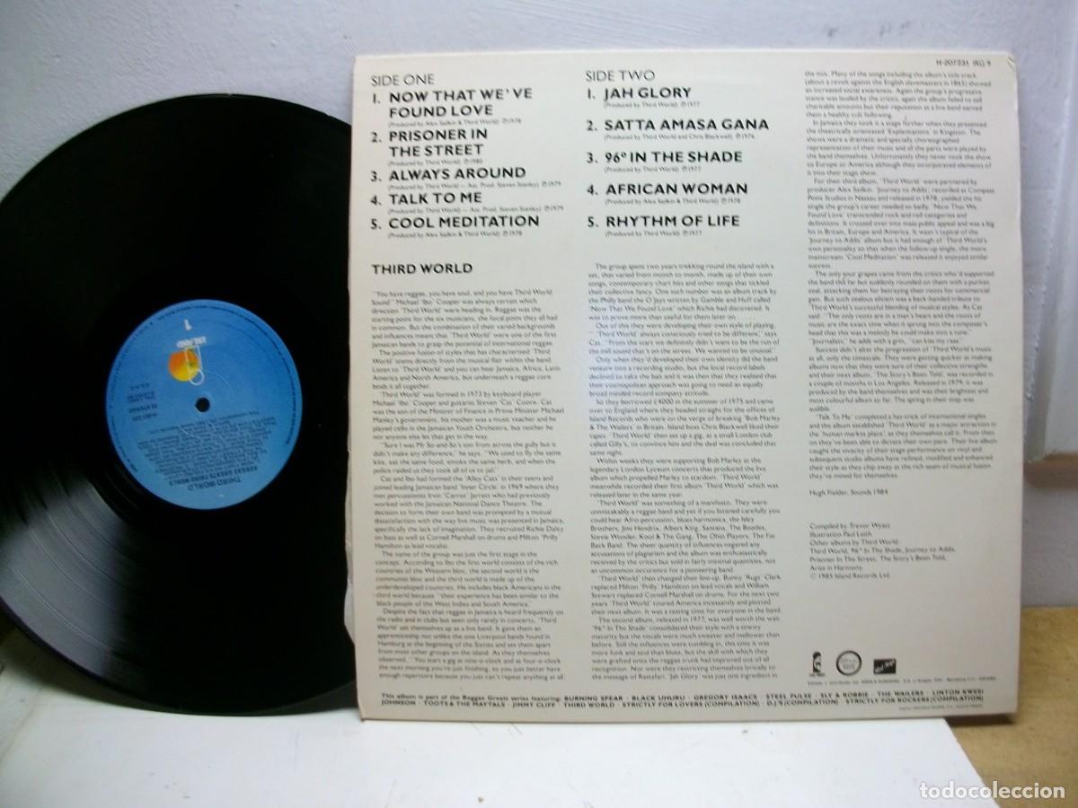 Discos de vinilo: Third World &ndash; Reggae Greats LP - Foto 2
