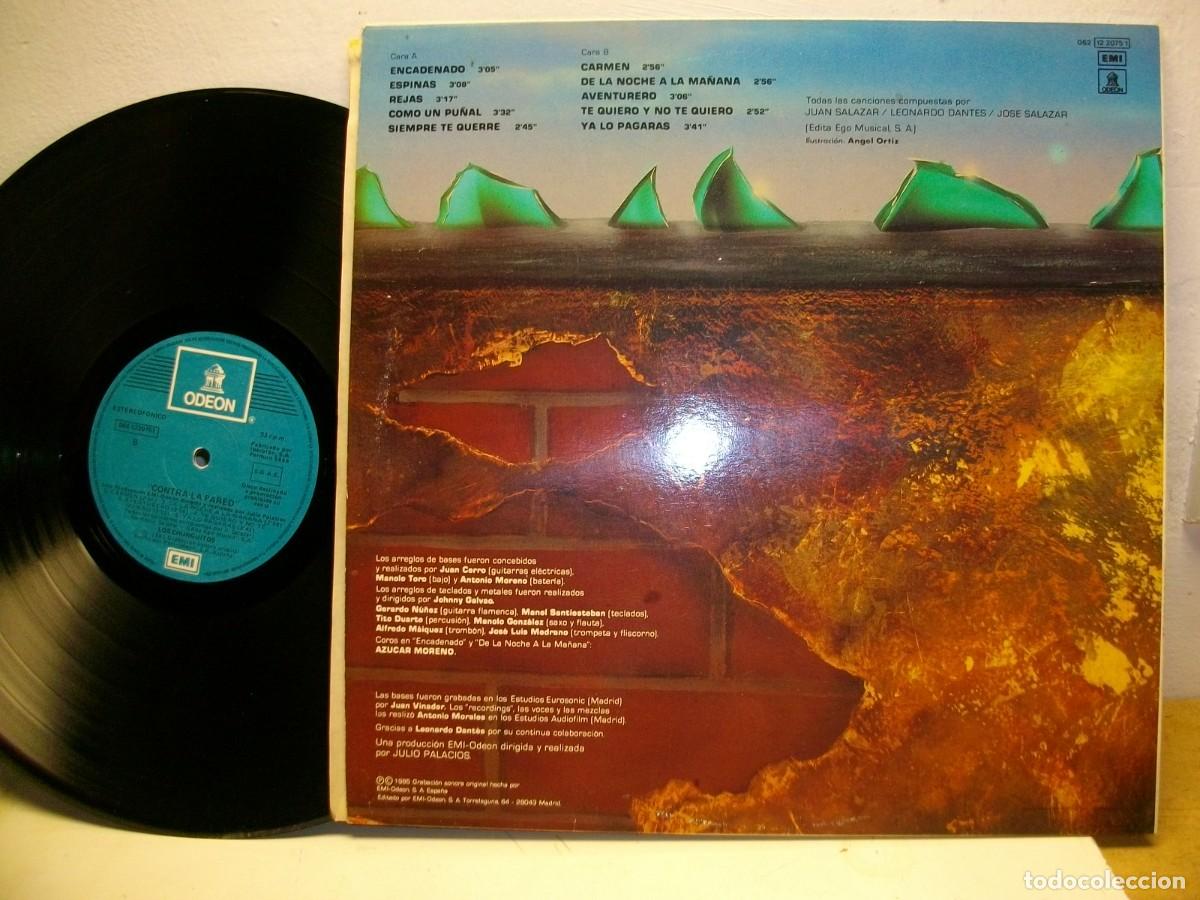 Discos de vinilo: Los Chunguitos &ndash; Contra La Pared LP - Foto 2