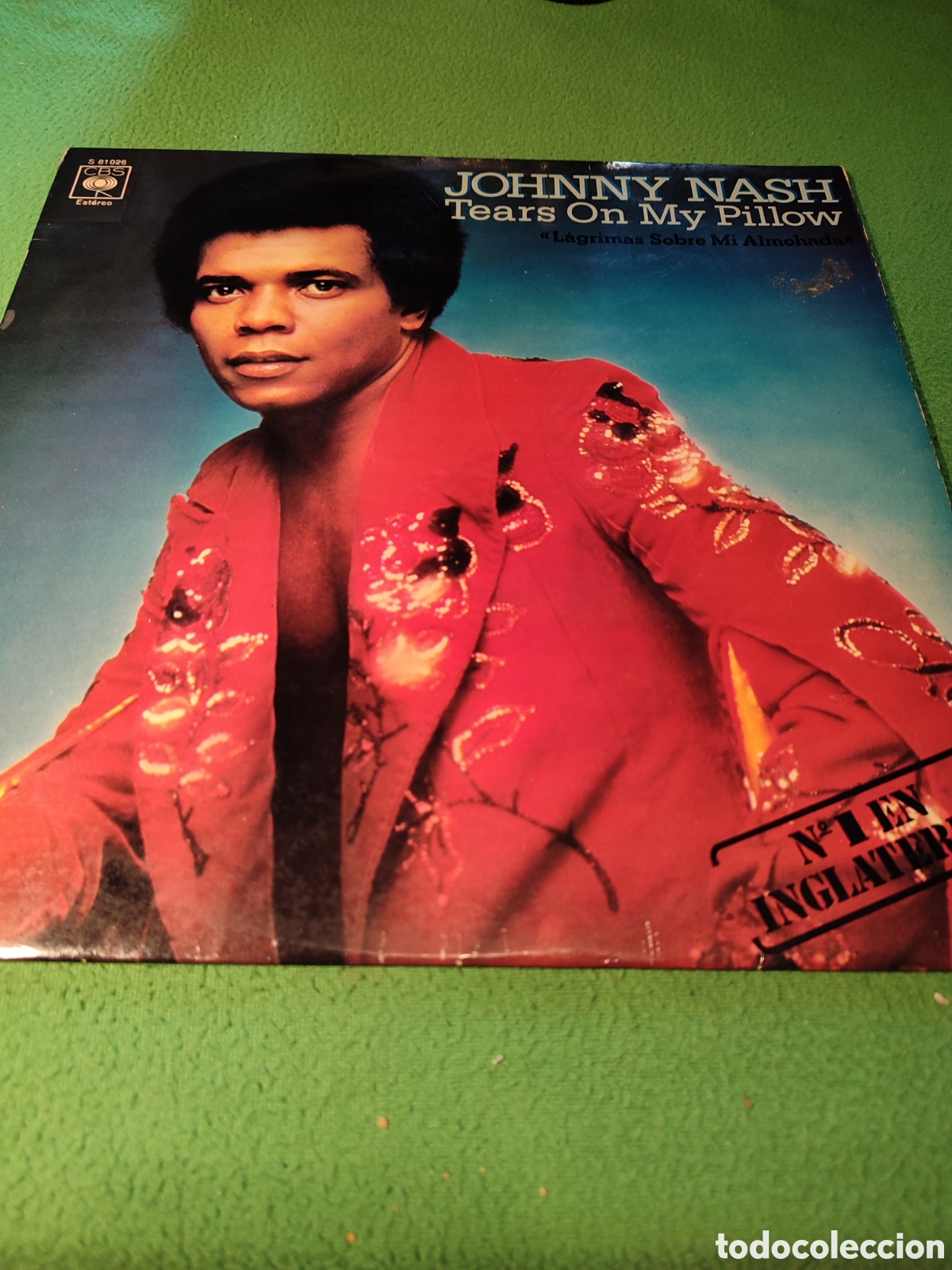 Discos de vinilo: Johnny Nash - Tears on My pillow - Foto 1