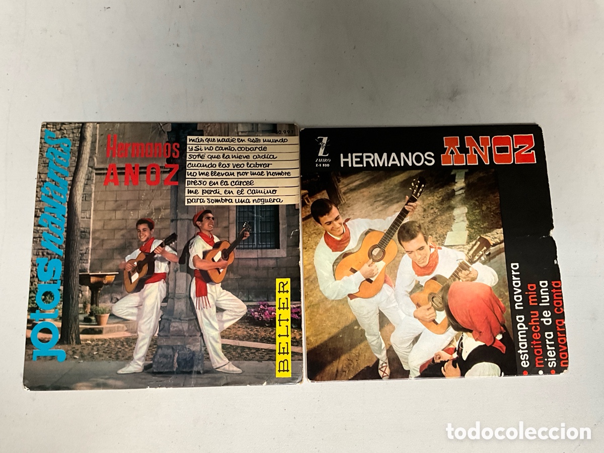 Discos de vinilo: Hermanos Anoz, jotas navarras - Foto 1