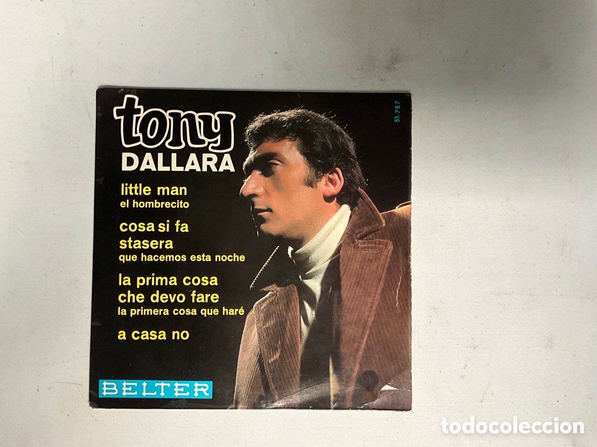 Discos de vinilo: Tony Dallara, el hombrecito - Foto 1