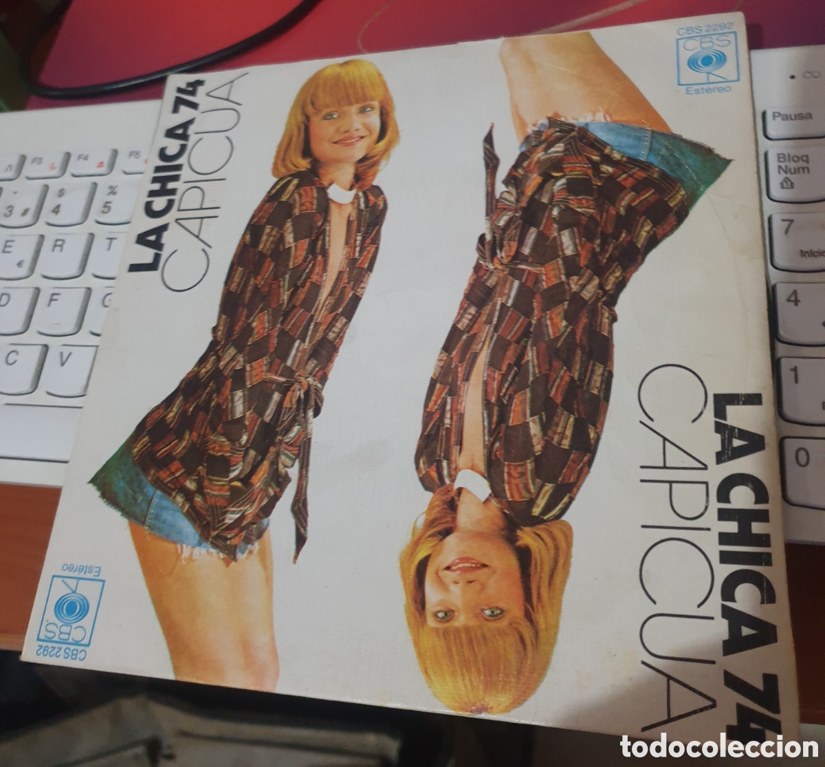 Discos de vinilo: Capic&uacute;a - La Chica 74 - Foto 1