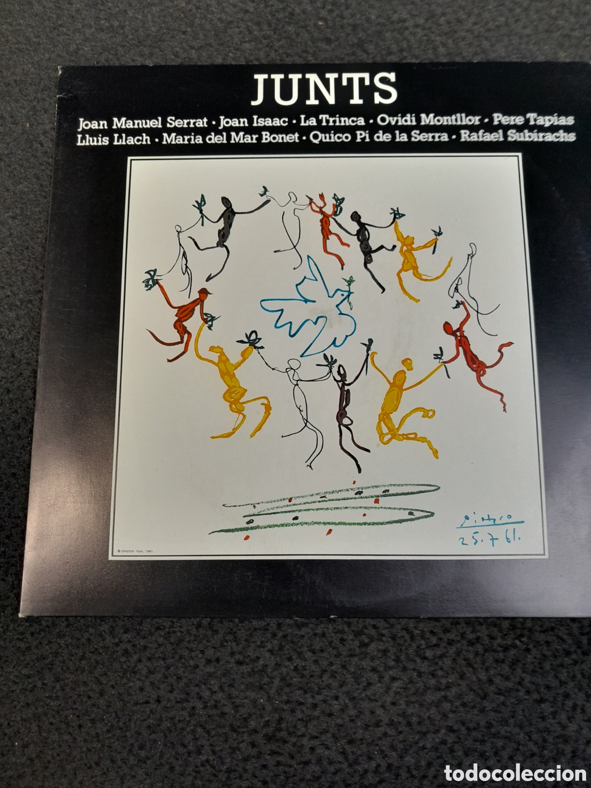 Discos de vinilo: LP-152. LP DISCO DE VINILO. JUNTS. ARIOLA. - Foto 1