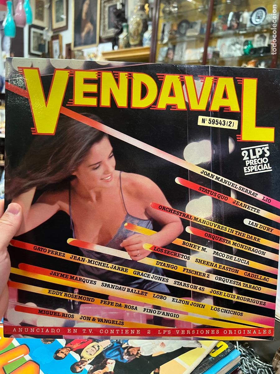 Discos de vinil: DOBLE LP VENDAVAL --