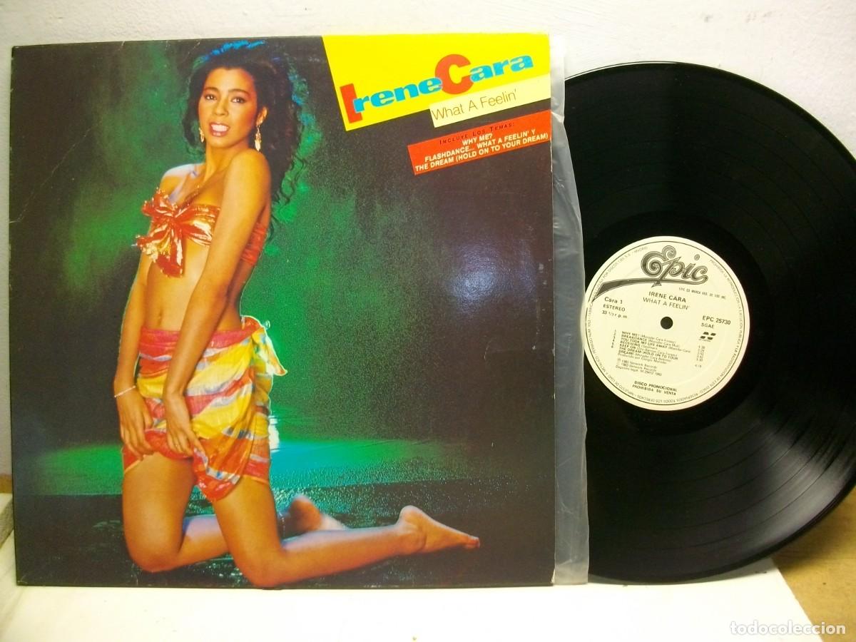 Discos de vinilo: Irene Cara &ndash; What A Feelin LP 1983 - Foto 1