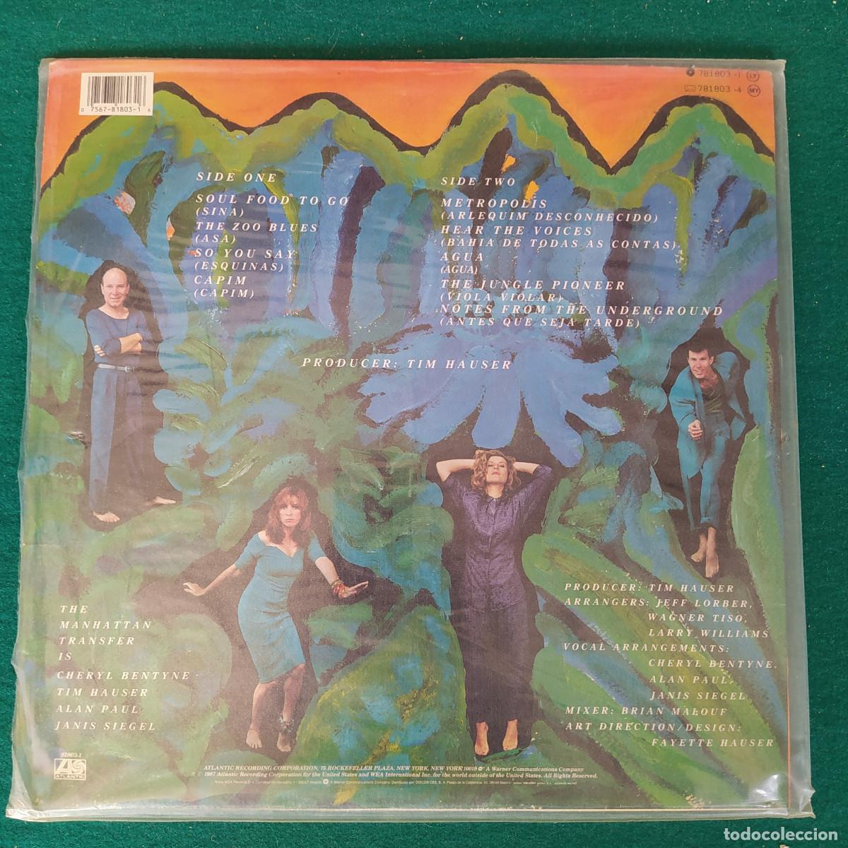 Discos de vinilo: The Manhattan Transfer &ndash; Brasil - Foto 2