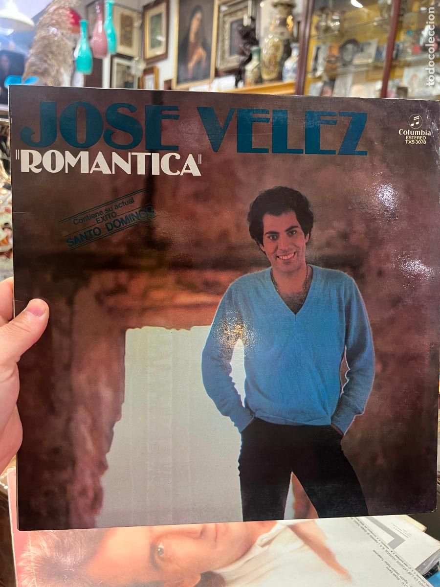 Discos de vinilo: LP JOSE VELEZ - ROMANTICA - Foto 1