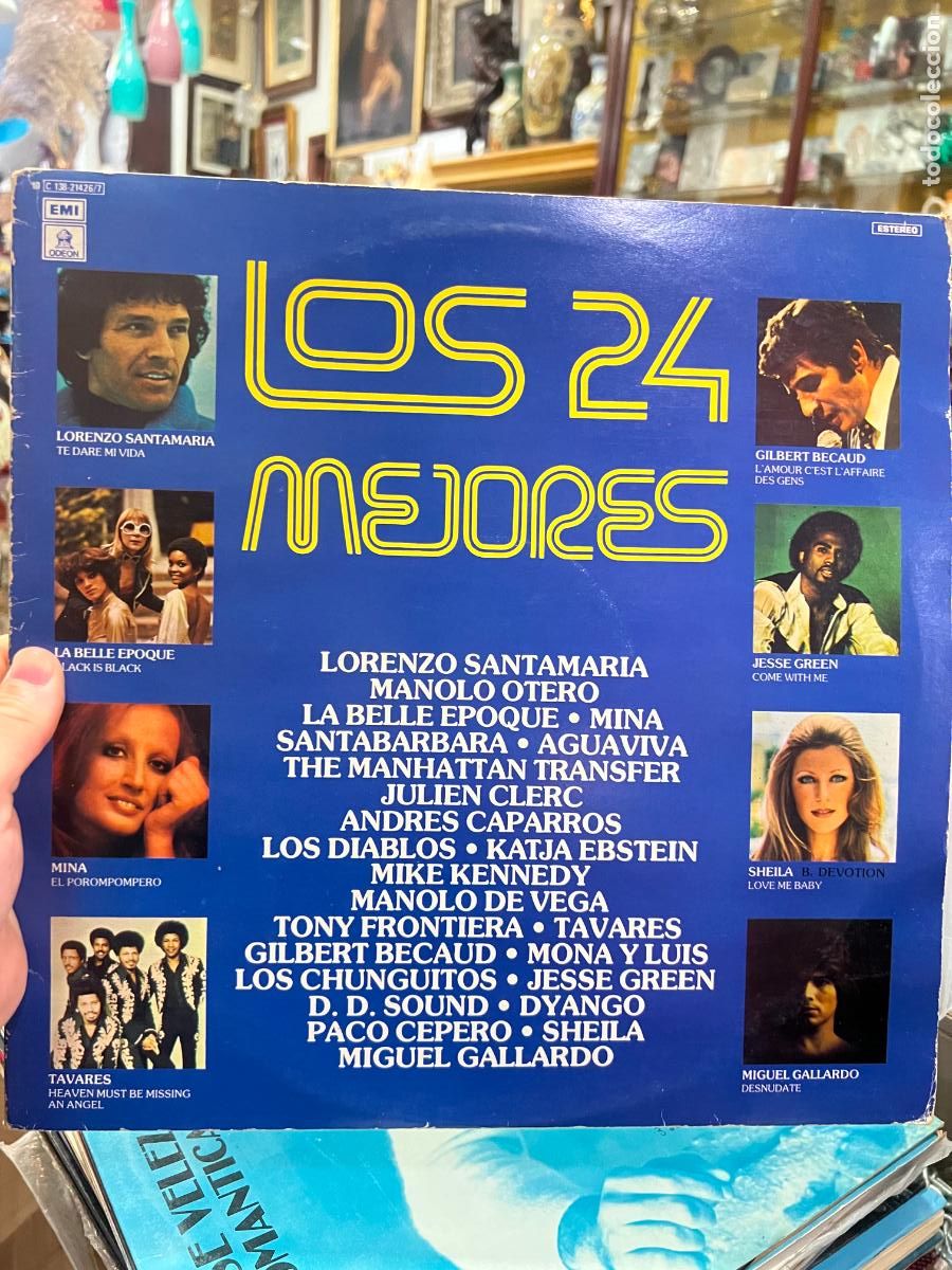 Discos de vinilo: LP LOS 24 MEJORES --- - Foto 1