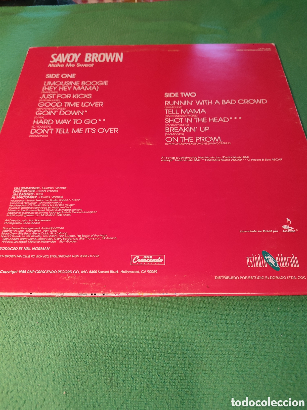 Discos de vinilo: Savoy Brown - Make me Sweat - Foto 2